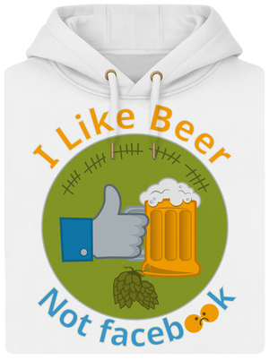 I like beer unisex prémium pulóver Snowwhite