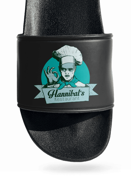 Hannibálnál papucs Black