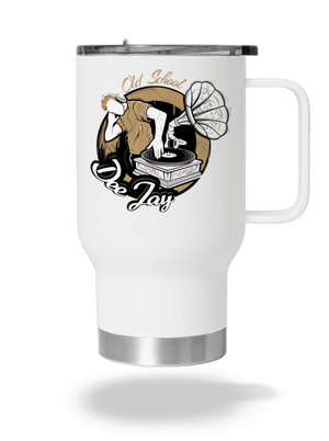 Old School DJ termosz bögre White