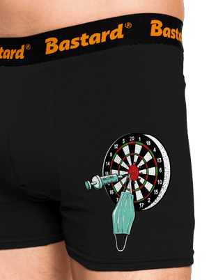 Közbelépés boxeralsó Black