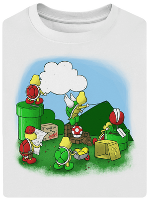 Hogyan építsünk fel egy új szintet unisex túlméretezett póló White