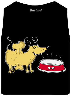 Csont férfi trikó Black