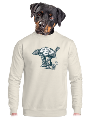 AT-AT unisex crewneck Off White