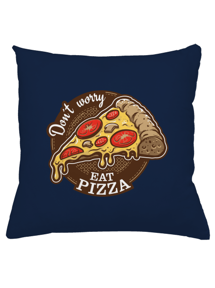 Pizza párna Dark Navy
