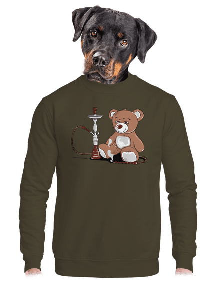Vízipipa unisex crewneck Urban Khaki