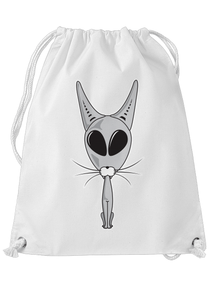 UFO cat hátizsák White