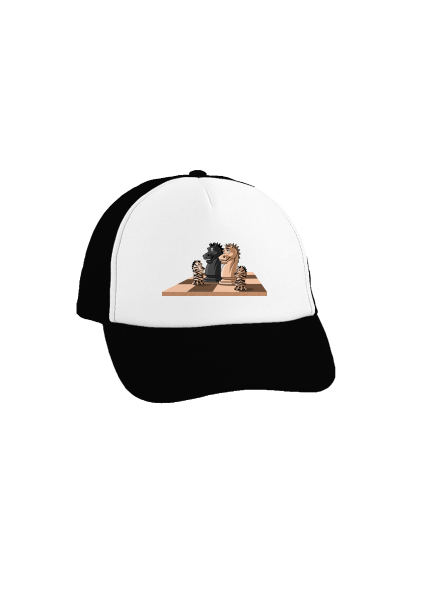 Sakkcsalád teherautós sapka Black cap