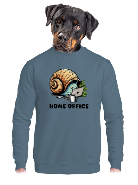 Sneka home office unisex crewneck Nordic Blue
