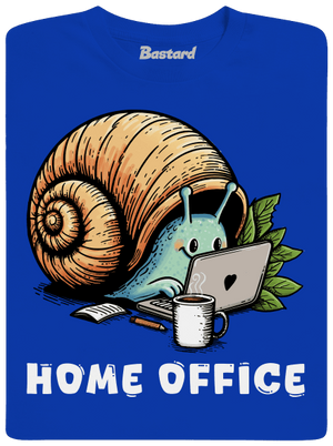 Sneka home office férfi hosszú ujjú póló Royal Blue