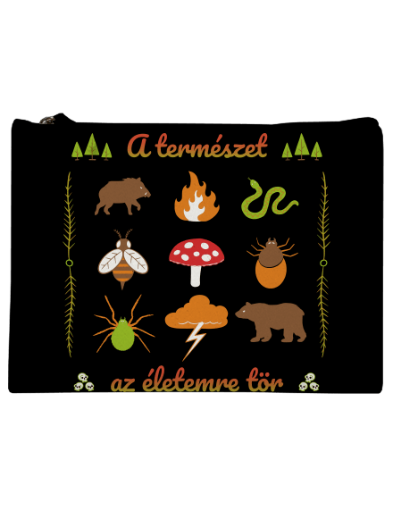A természet az életemre tör kis táska Black