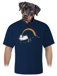 unisex túlméretezett póló