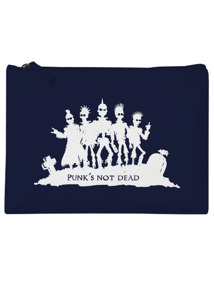 Punks not dead! kis táska French Navy