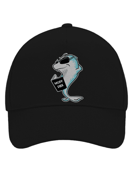 Moby Dick baseballsapka Black