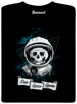 Dum spiro spero férfi póló Black