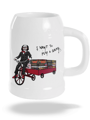 I want to play a game söröskorsó White