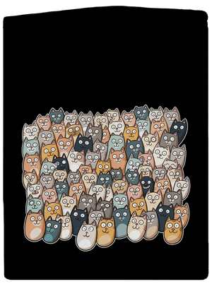 Találd meg az ördögöt cipzáras női pulóver Black