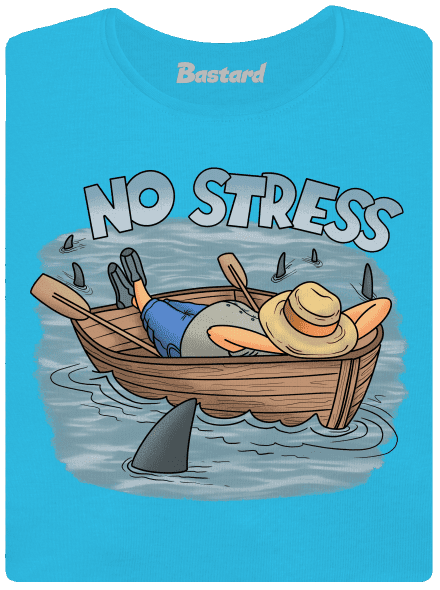 No stress női póló Blue Atol