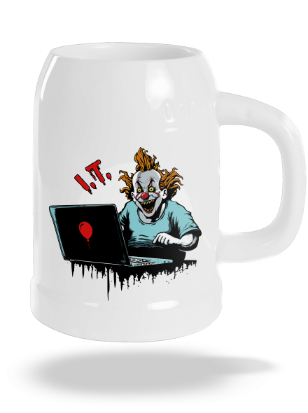I.T. Clown söröskorsó White