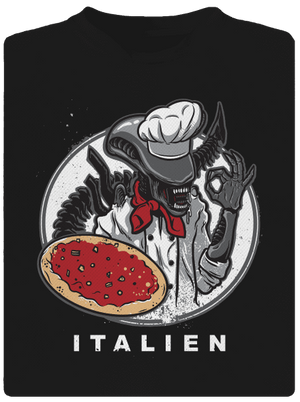 Italien gyerek sport póló Black