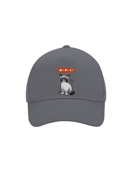 Grumpy baseballsapka Graphite grey