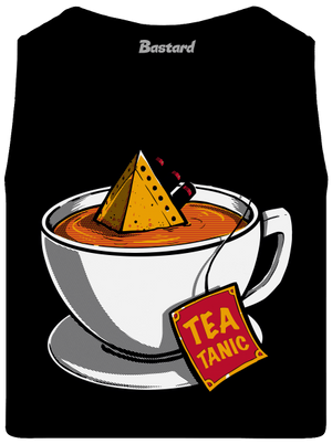 Teatanic férfi trikó Black