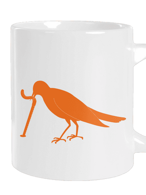 Földigiliszta nagy bögre White