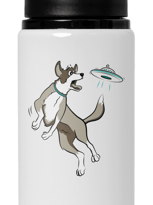 Repülő csészealj kulacs White