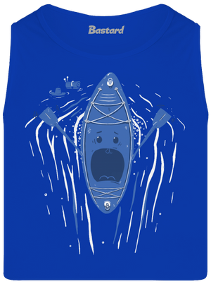 Ahhhh! férfi trikó Royal Blue