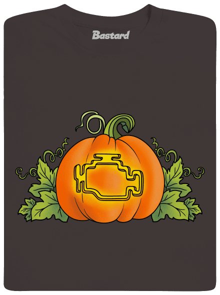 Kísérteties Halloween férfi hosszú ujjú póló Bear Brown