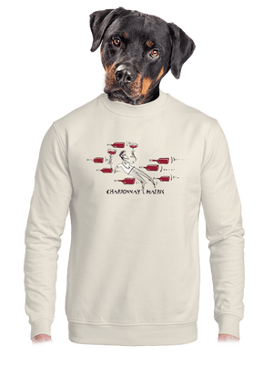 Chardonnay matrix unisex crewneck Off White