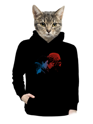 női kenguruzsebes pulóver