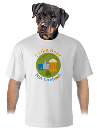 unisex túlméretezett póló