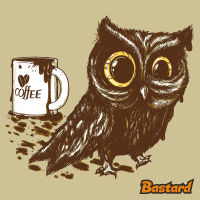 Koffeinfüggő bagoly