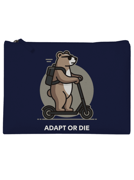 Adapt or die kis táska French Navy