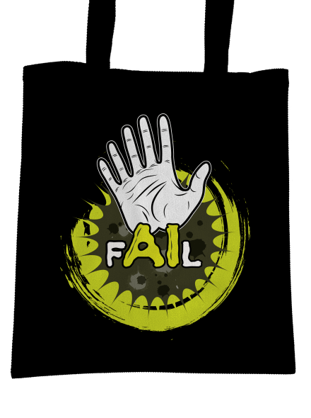 AI Fail táska Black