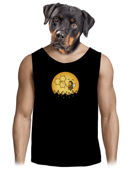 Méhegyetem férfi trikó Black