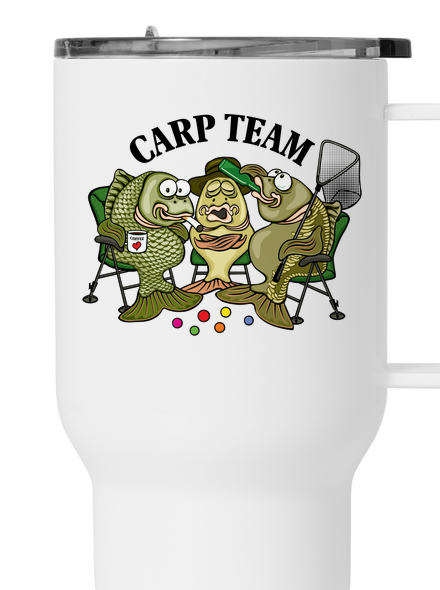 Carp Team termosz bögre White