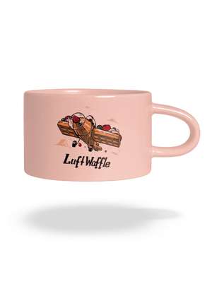 Luftwaffle macaron bögre Pink Macaron