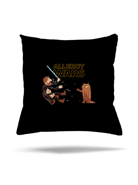Allergy Wars párna Black