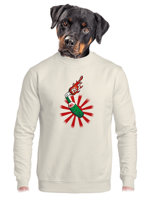 Kamikaze unisex crewneck Off White