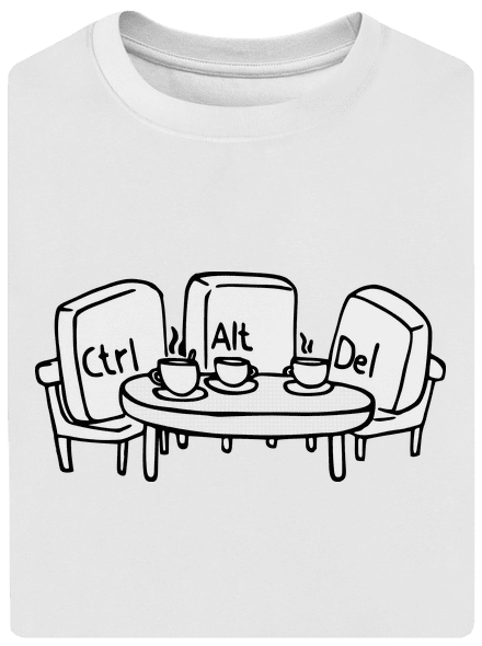 Elválaszthatatlan haverok unisex túlméretezett póló White
