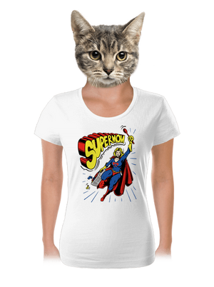 Supermom női póló White