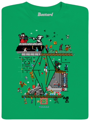 Veretés gyerek póló Kelly Green