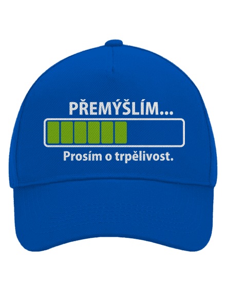 Gondolkodom baseballsapka Bright Royal