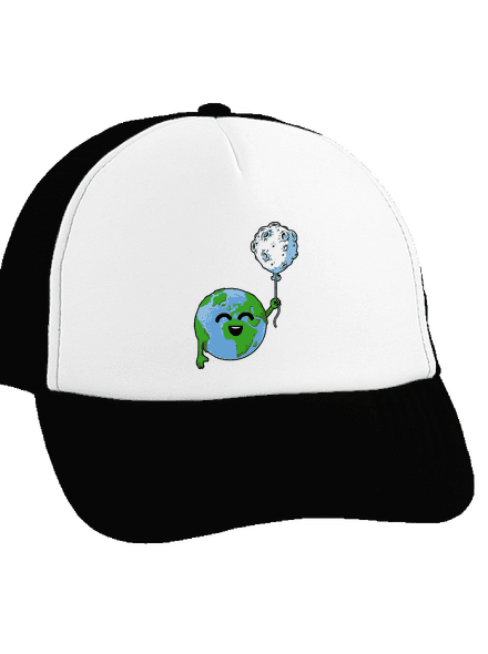 Ballon teherautós sapka Black cap