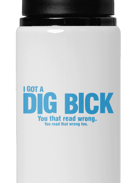 Dig bick kulacs White