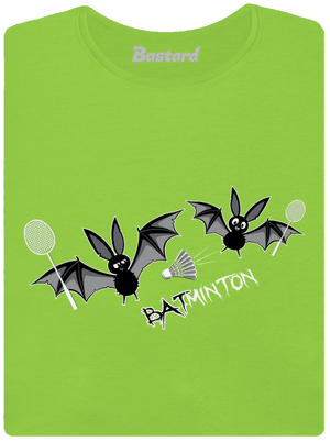 Batminton női póló Apple Green