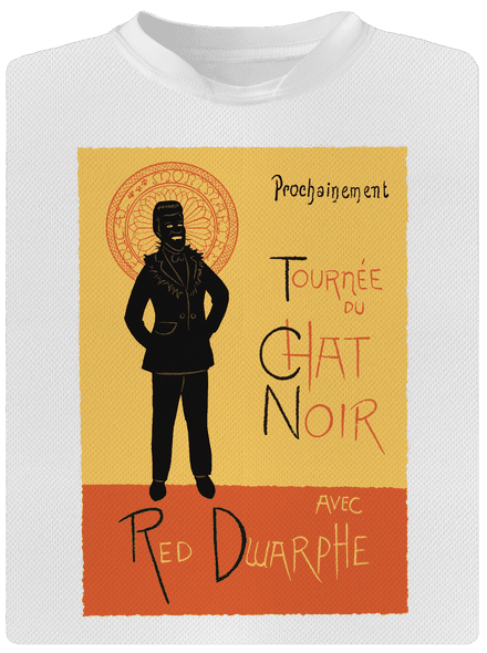 Le Chat Noir férfi sportpóló White