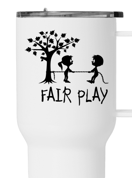 Fair play termosz bögre White