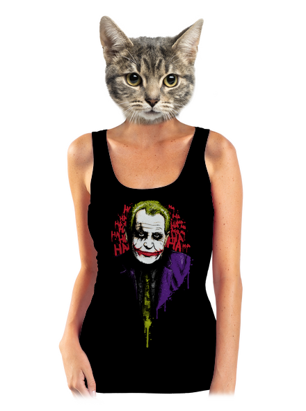 Zeman Joker klasszikus női trikó Black